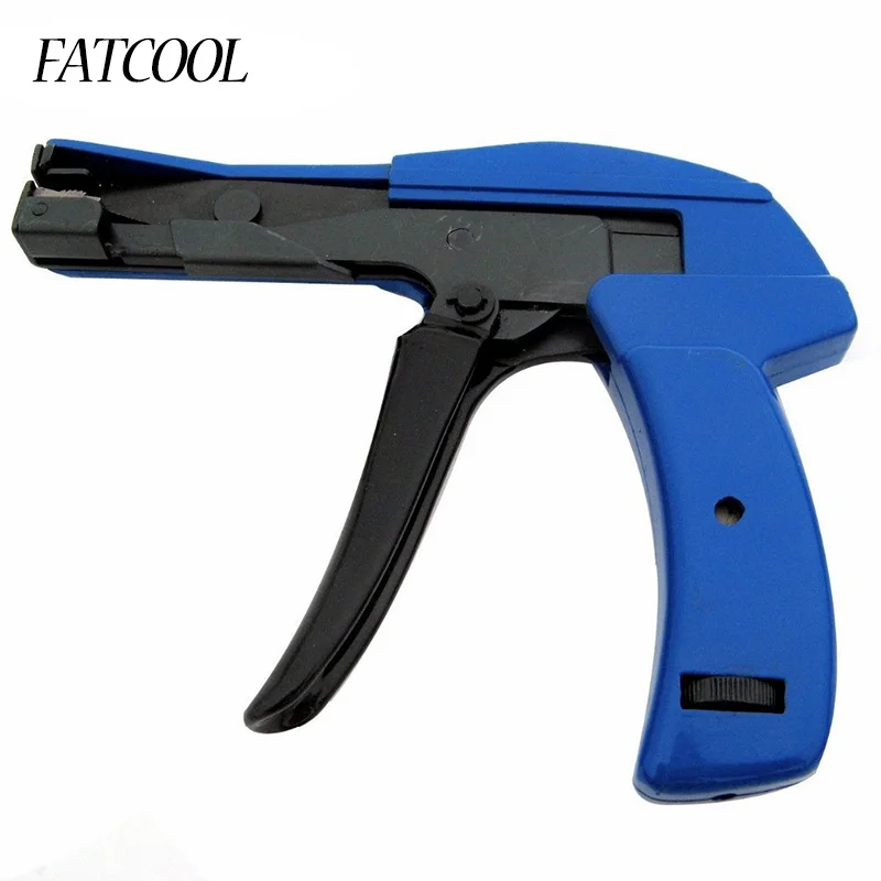 FATCOOL 2.4-4.8 mm-es Automata Láncfeszítő Eszközök, Fegyverek Rögzítse Szerszám Műanyag, Nylon Kábel Nyakkendő Fegyver